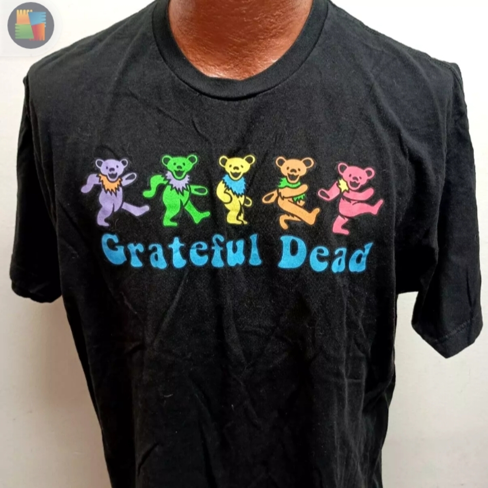 Gildan Black Grateful Dead Tee